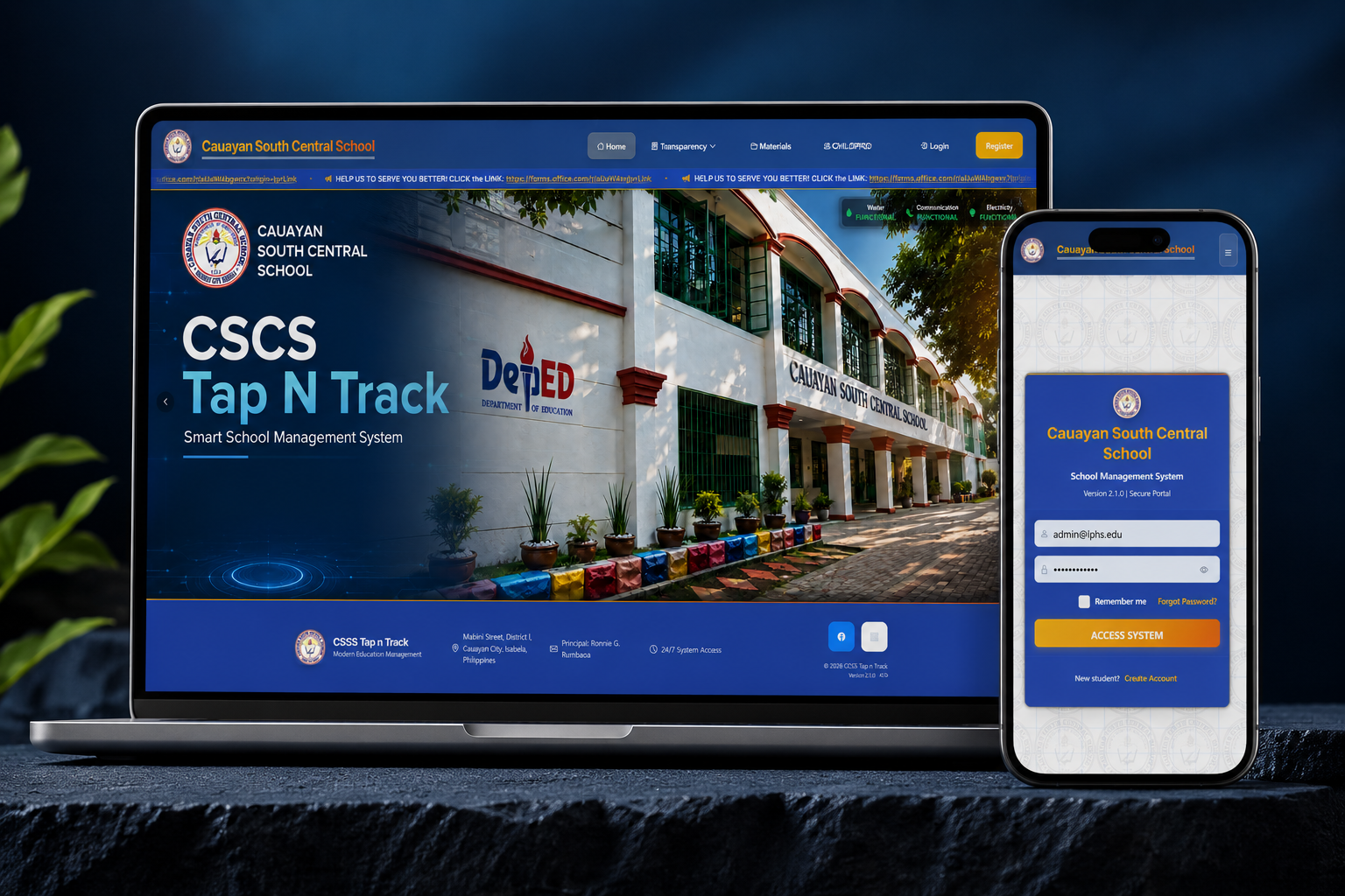 CSCS Tap N Track